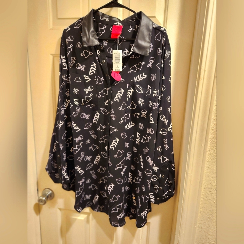 Betsey Johnson Torrid Blouse